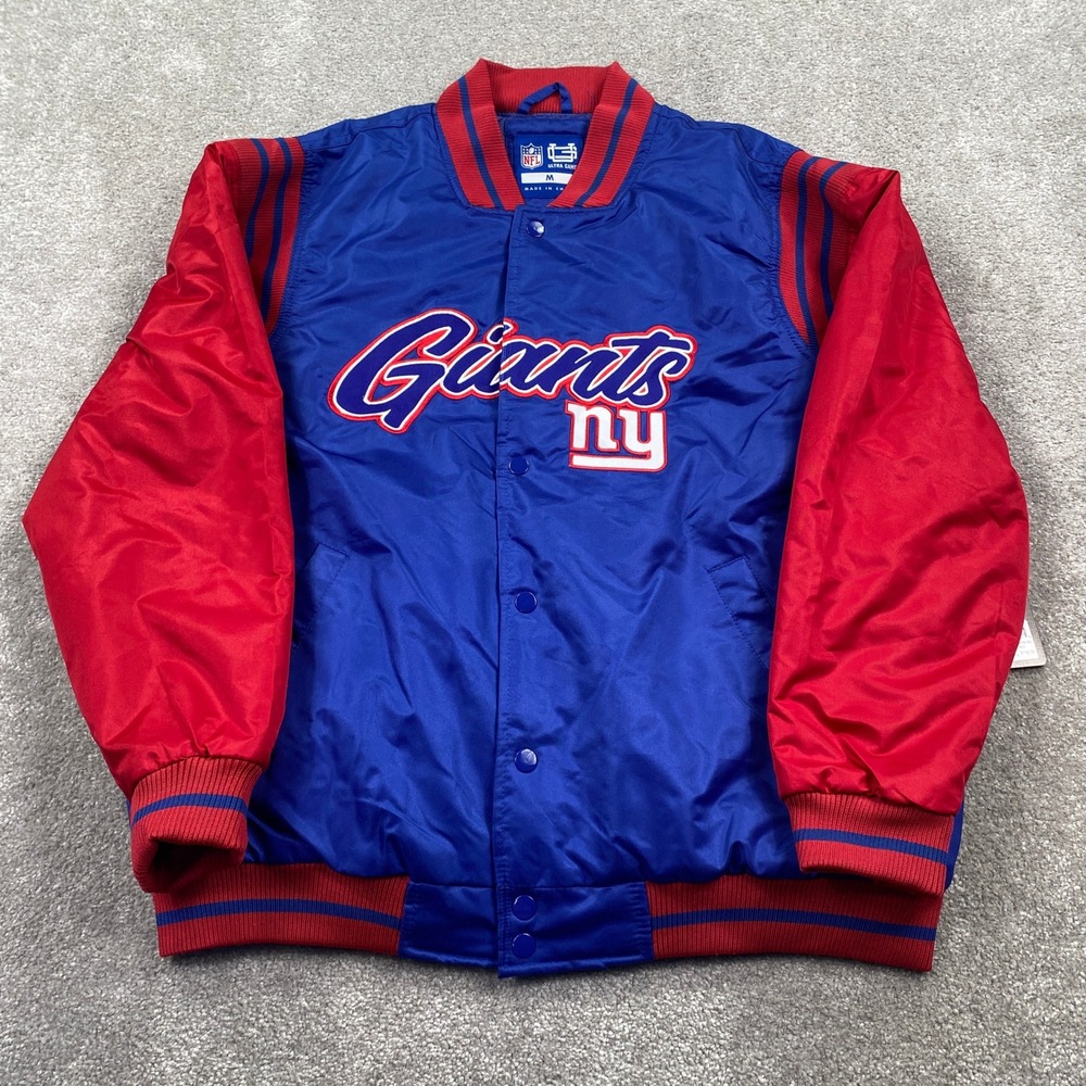 NFL New York Giants Ultra Game Varsity Jacket Mens Size M